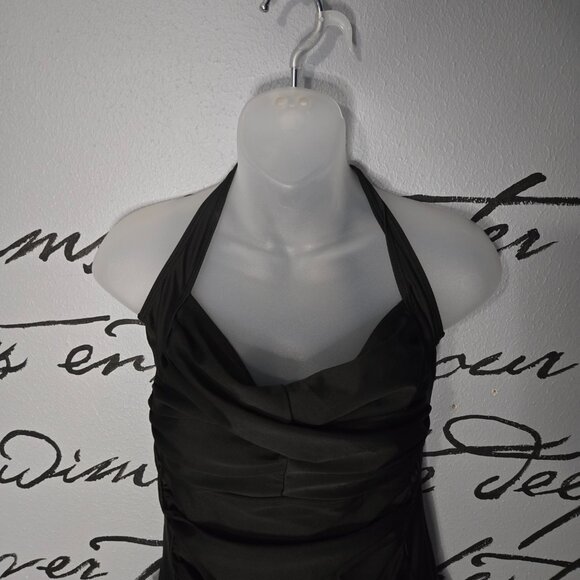 Retro Style One Piece Swimsuit Tummy Control Bathing Suit Push up Full Circle - Picture 4 of 8